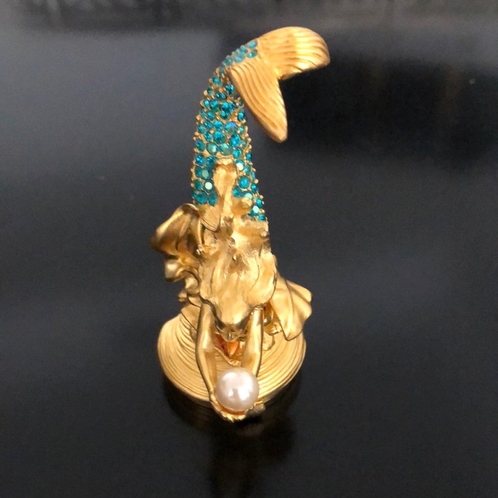 Estee Lauder Gold and Blue Mermaid